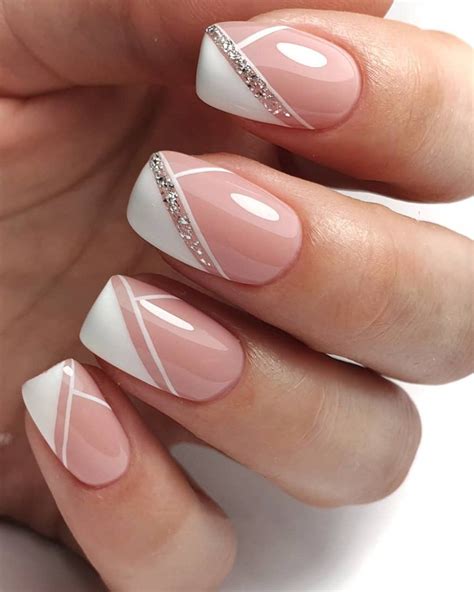 french gel nail designs 2022|simple french tip nail designs.